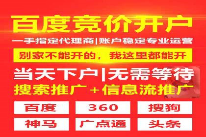 竞价开户推广案例分享